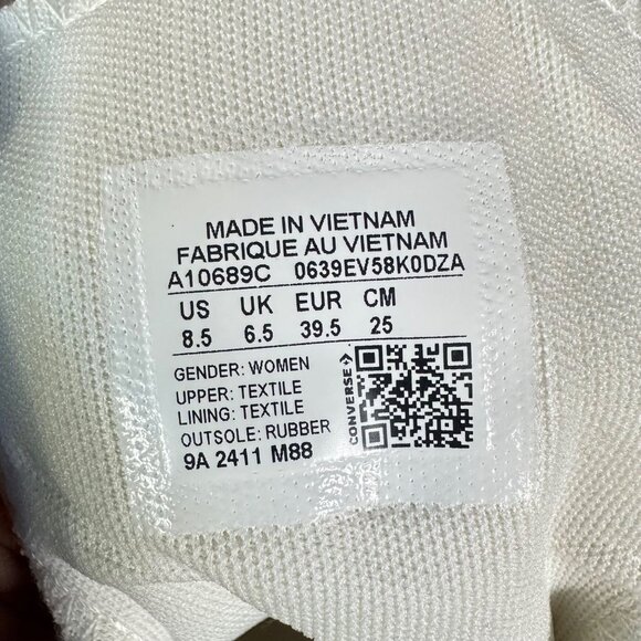 ✨Converse Chuck Taylor Lift Platform Polka Dots 8.5 Womens Shoes Sneaker A10689C - Picture 12 of 12